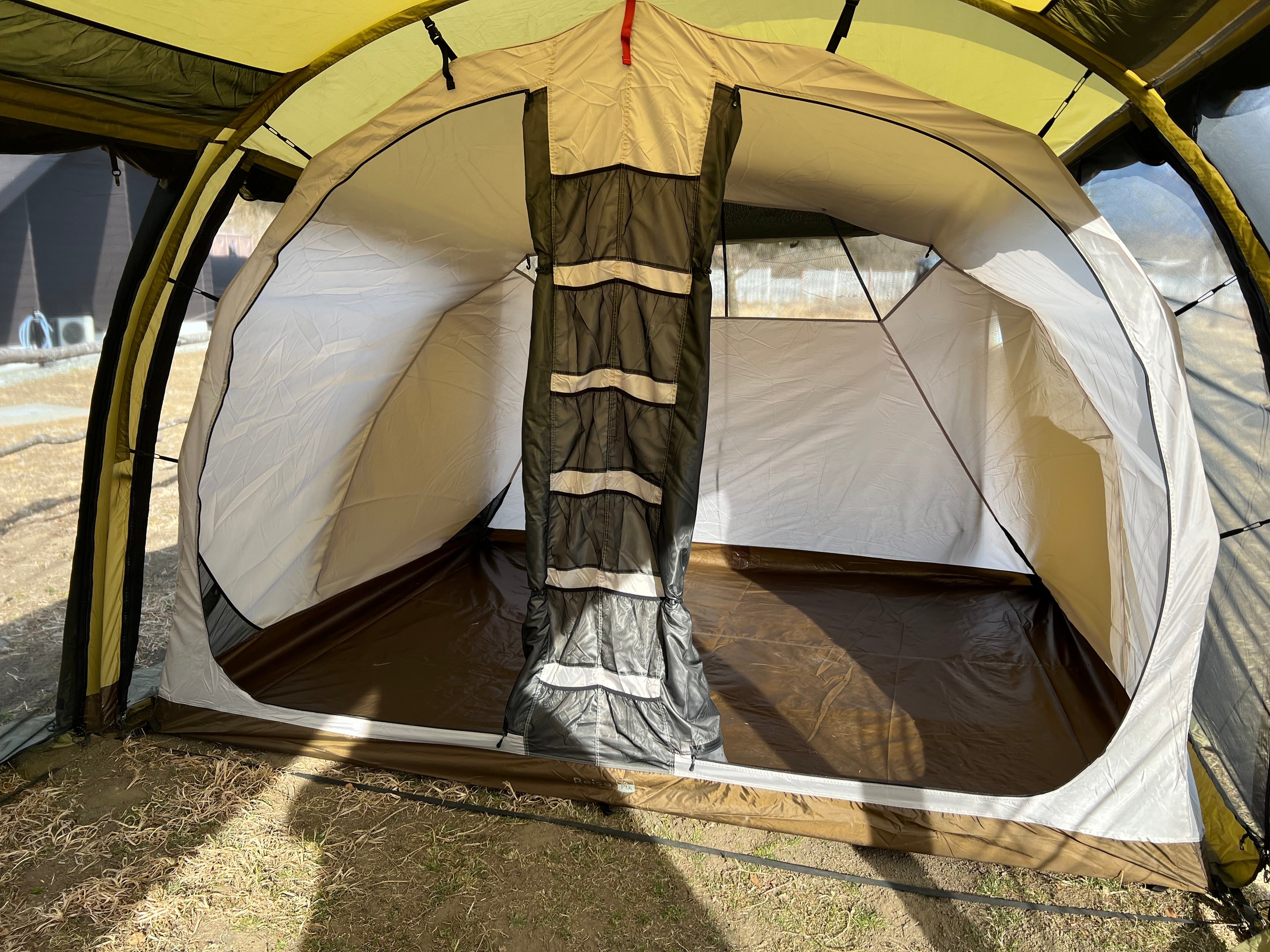 Reisa 6 PU Telt med skørt - 6 personer | Dark Olive