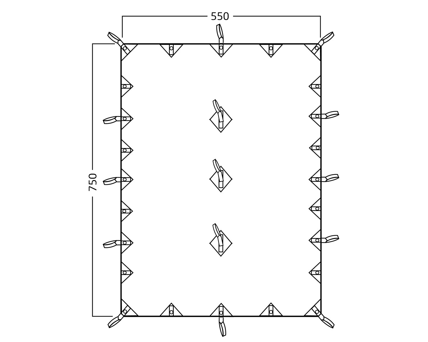 Kari 41 Bomuldstarp - 41 m² | Sandshell