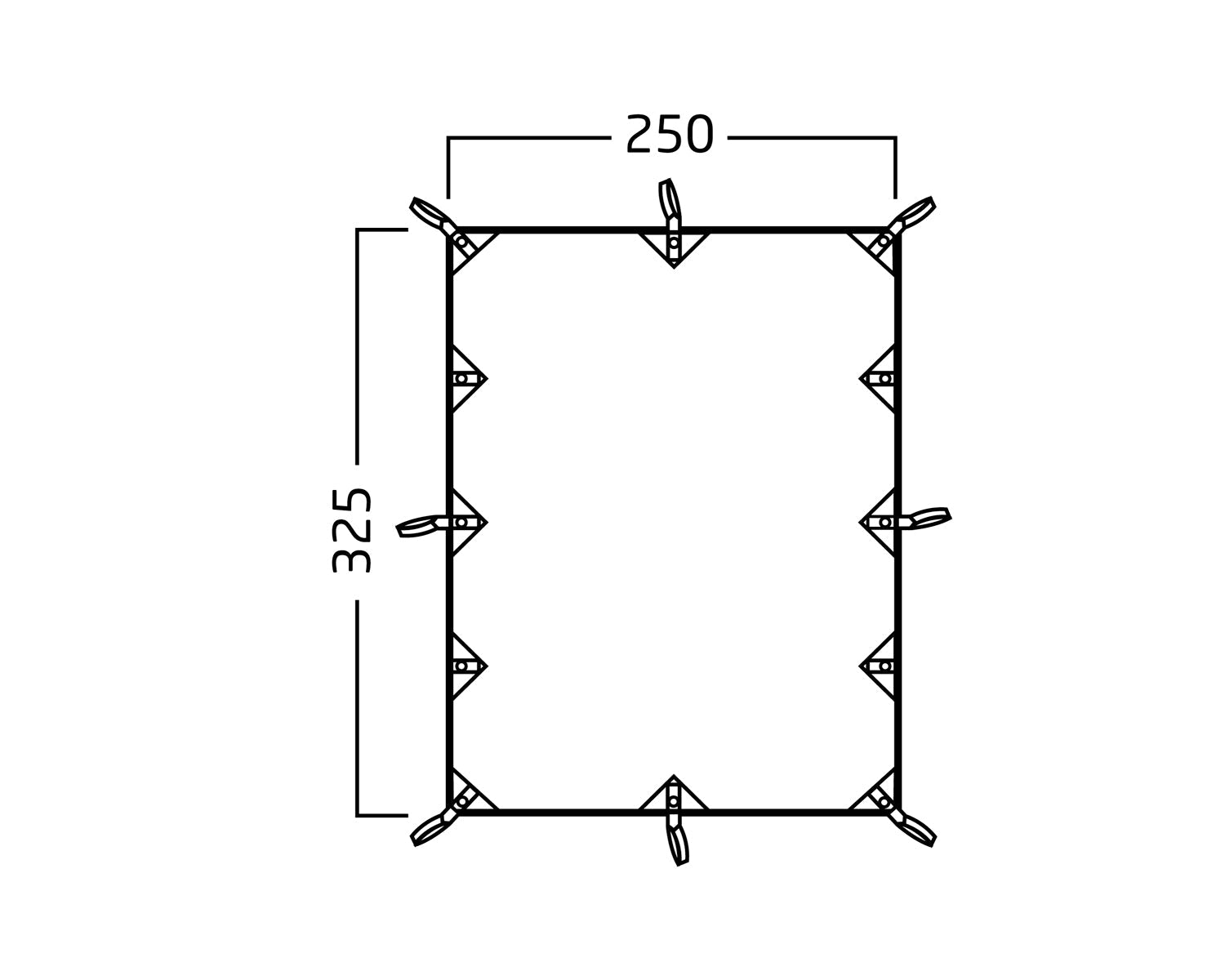 Kari 8 Bomuldstarp - 8 m² | Sandshell