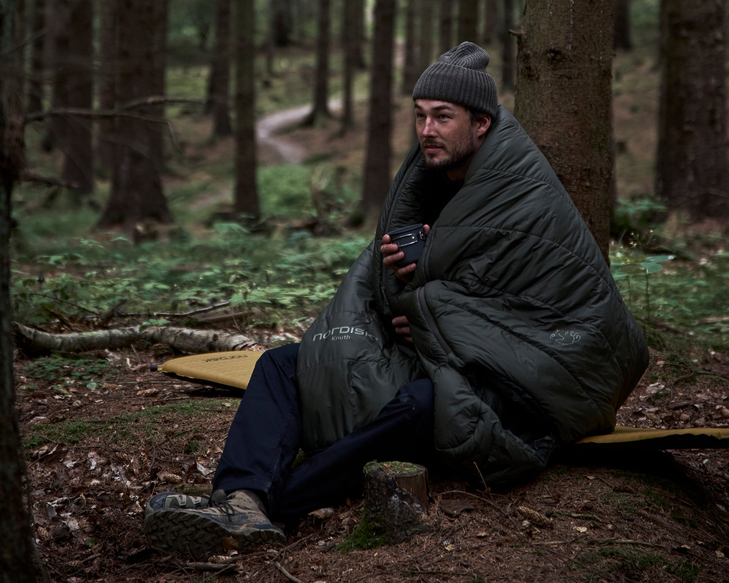 Knuth -10° Mummy Sleeping Bag - Forest Night Green