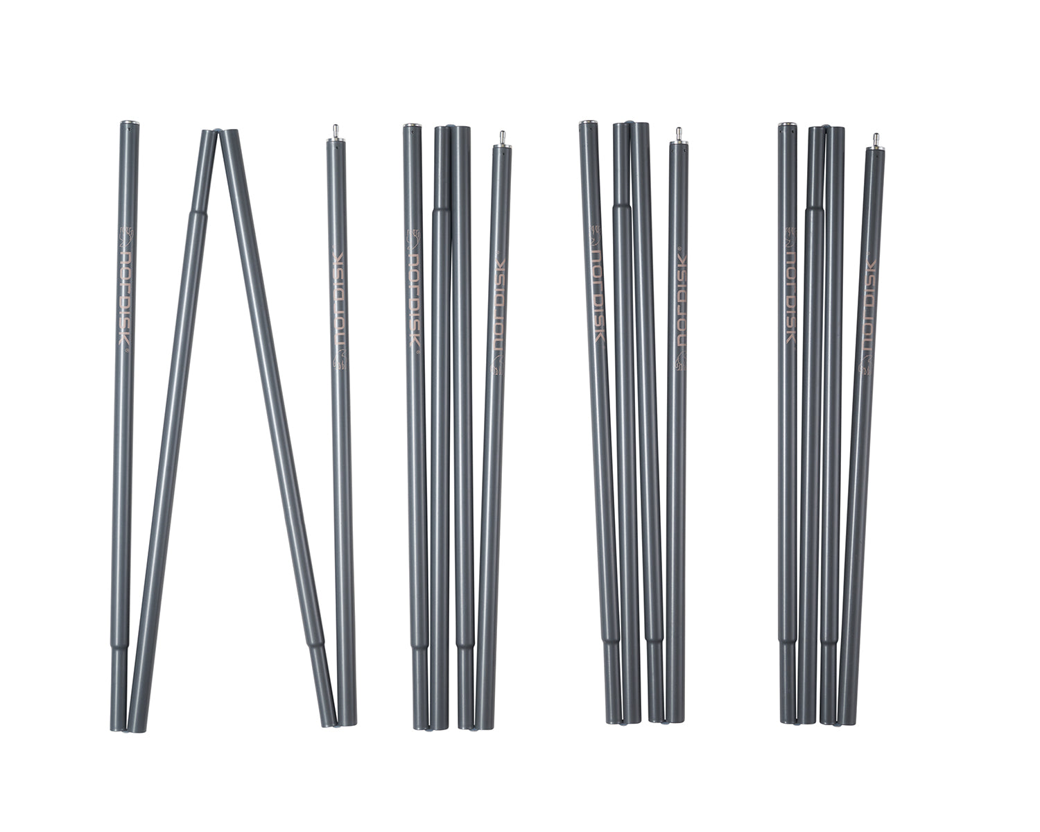 Midgard 9.2/20 - Small Entrance Stænger (4 stk.) | Stål/Gunmetal Grey