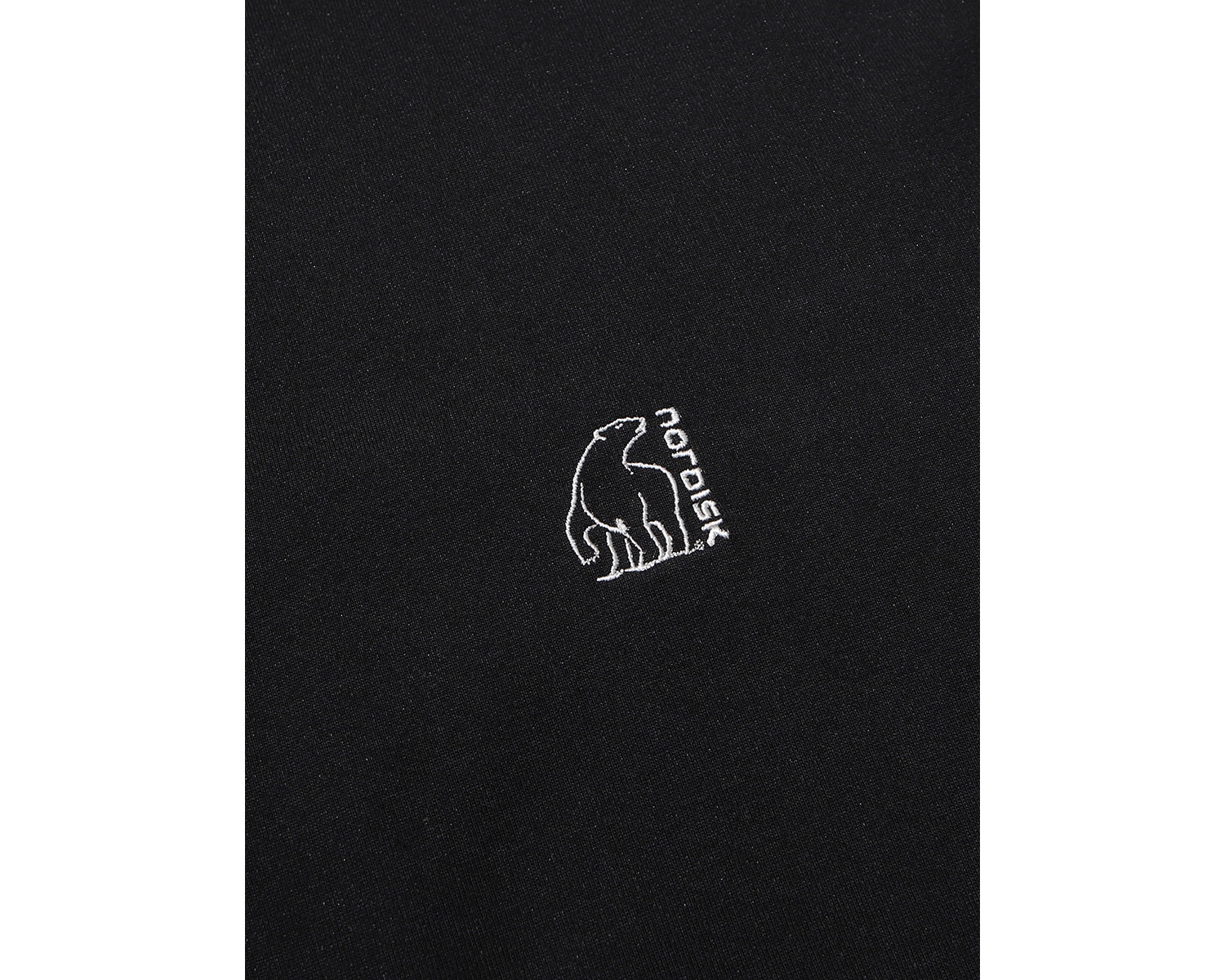 Small Polar Bear Long Sleeve T-Shirt Men's - Black