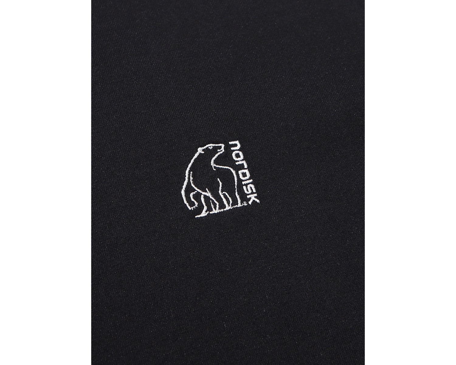 Small Polar Bear Short Sleeve T-Shirt Unisex - Black