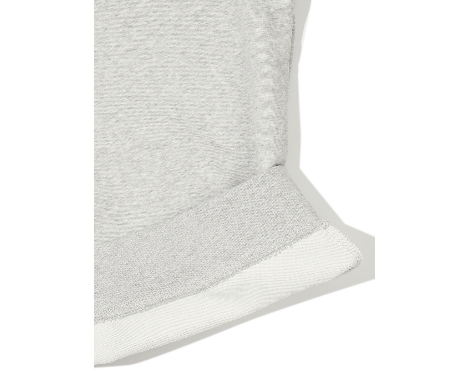 Basic Zip-Up Hoodie Unisex - Light Grey