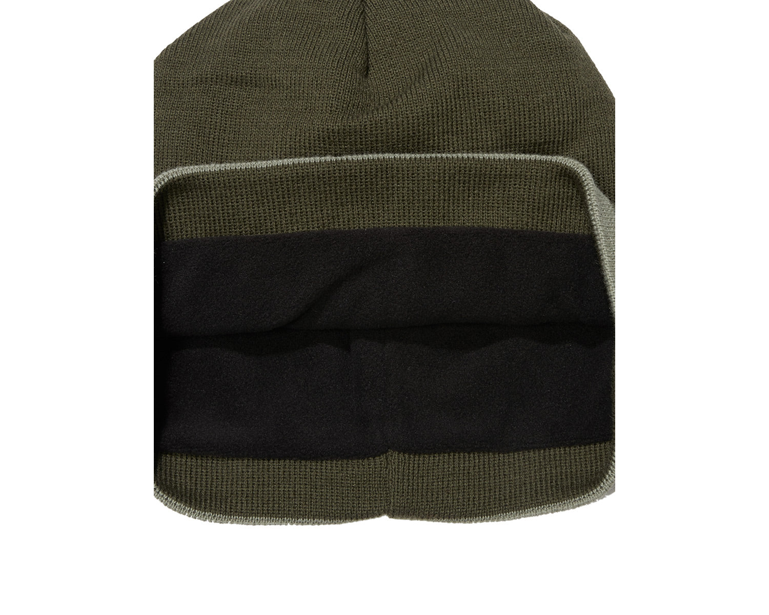 Big Logo Wording Beanie Unisex - Olive Khaki
