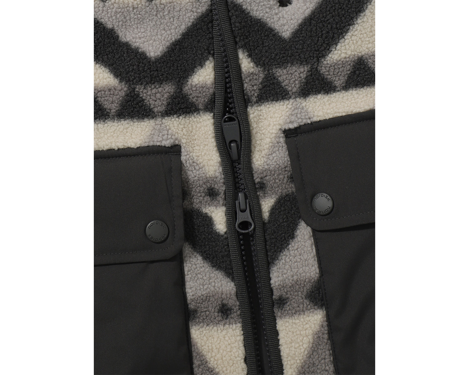 Fleece Vest Unisex - Grey