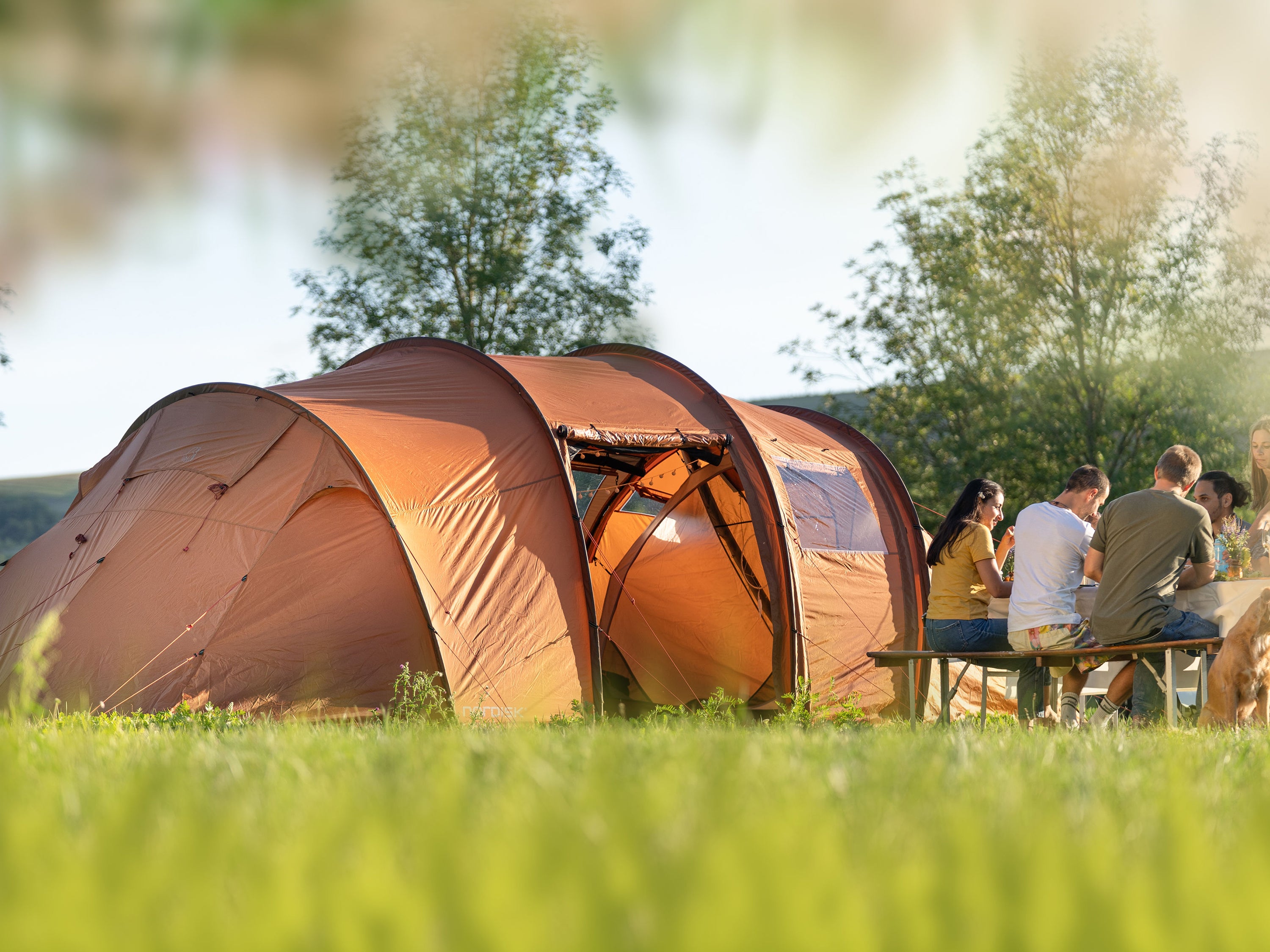 Reisa 6 PU Telt - 6 personer | Cashew Brown