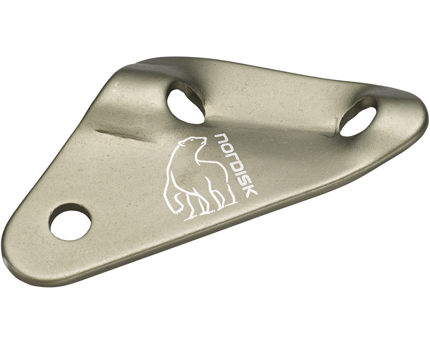 Aluminium Triangular Slider (10 stk.) - Bardunstrammer | Matt Silver