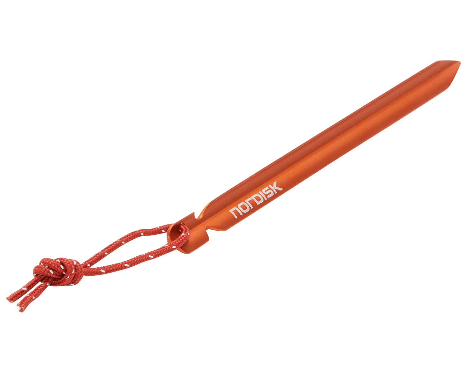 Aluminium Triple Twister Pegs (6 stk.) - Pløkker | Bossa Nova Red