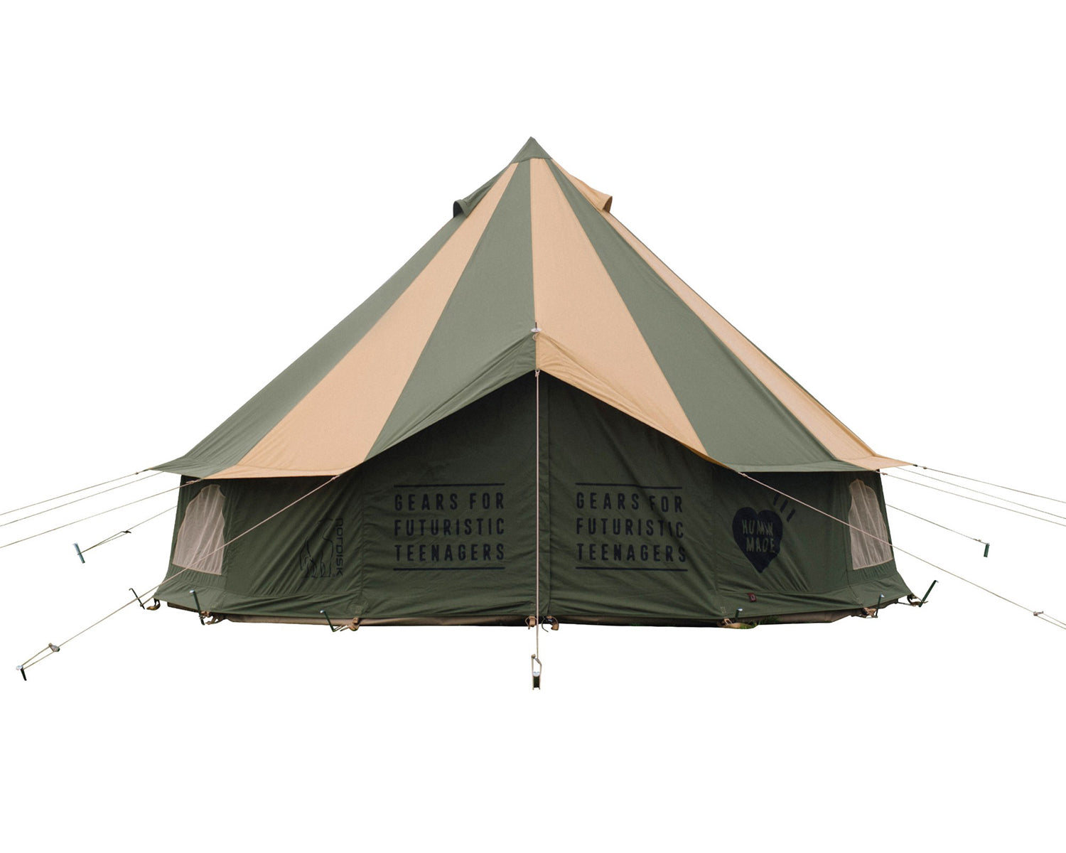 Asgard 12.6 Glampingtelt Limited Edition - 12.6 m² | 6 personer | Sphagnum