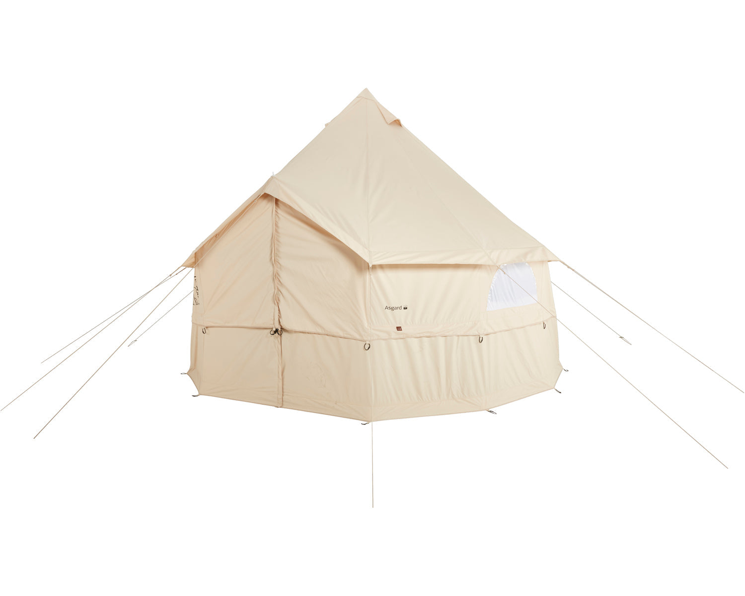 Asgard 12.6 Wall Extension Set - 6 personer | Sandshell