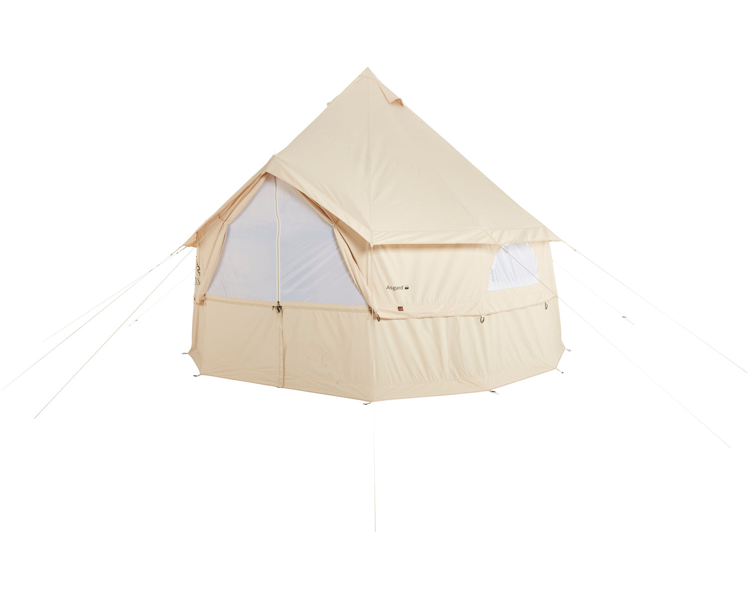 Asgard 12.6 Wall Extension Set - 6 personer | Sandshell