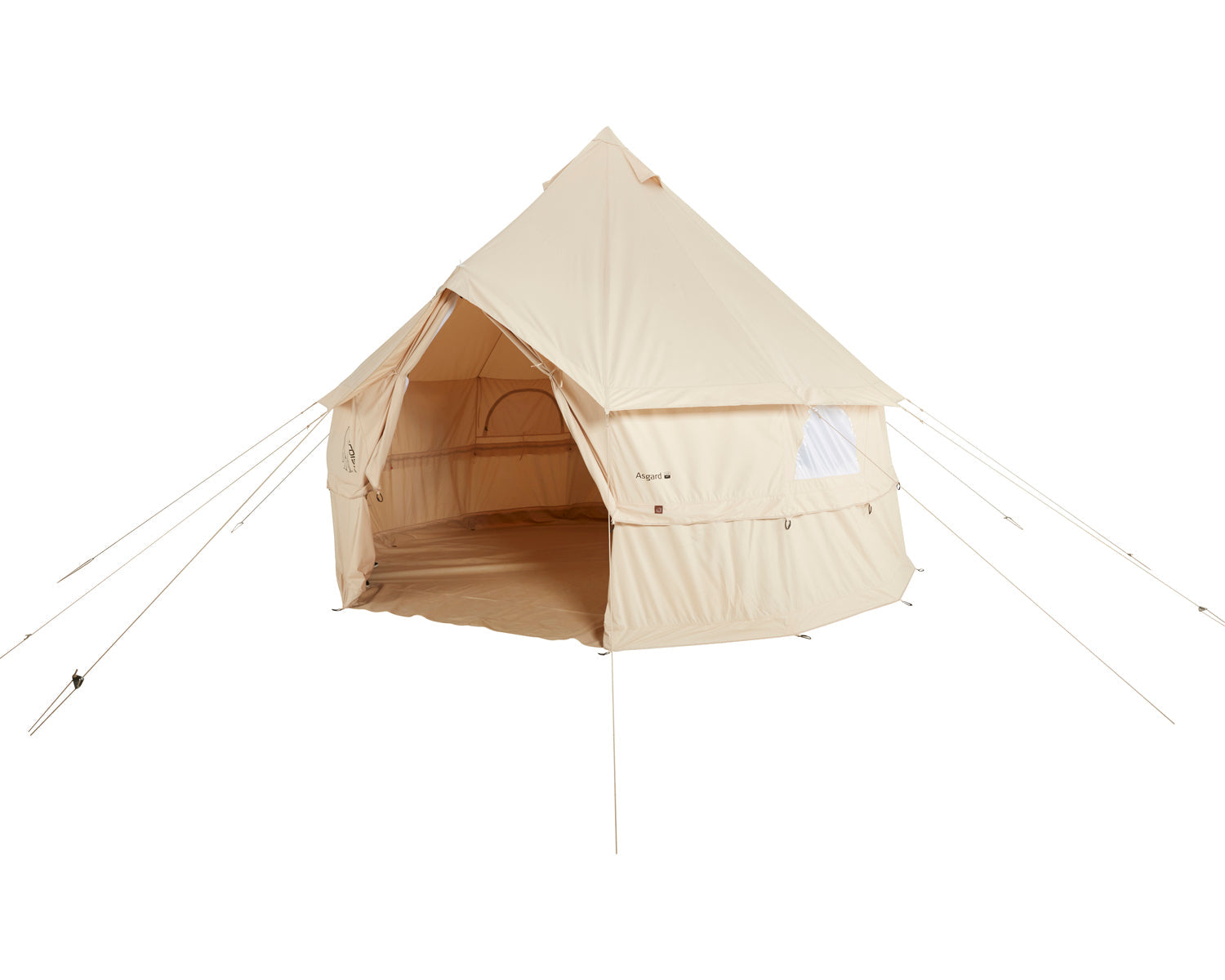 Asgard 12.6 Wall Extension Set - 6 personer | Sandshell