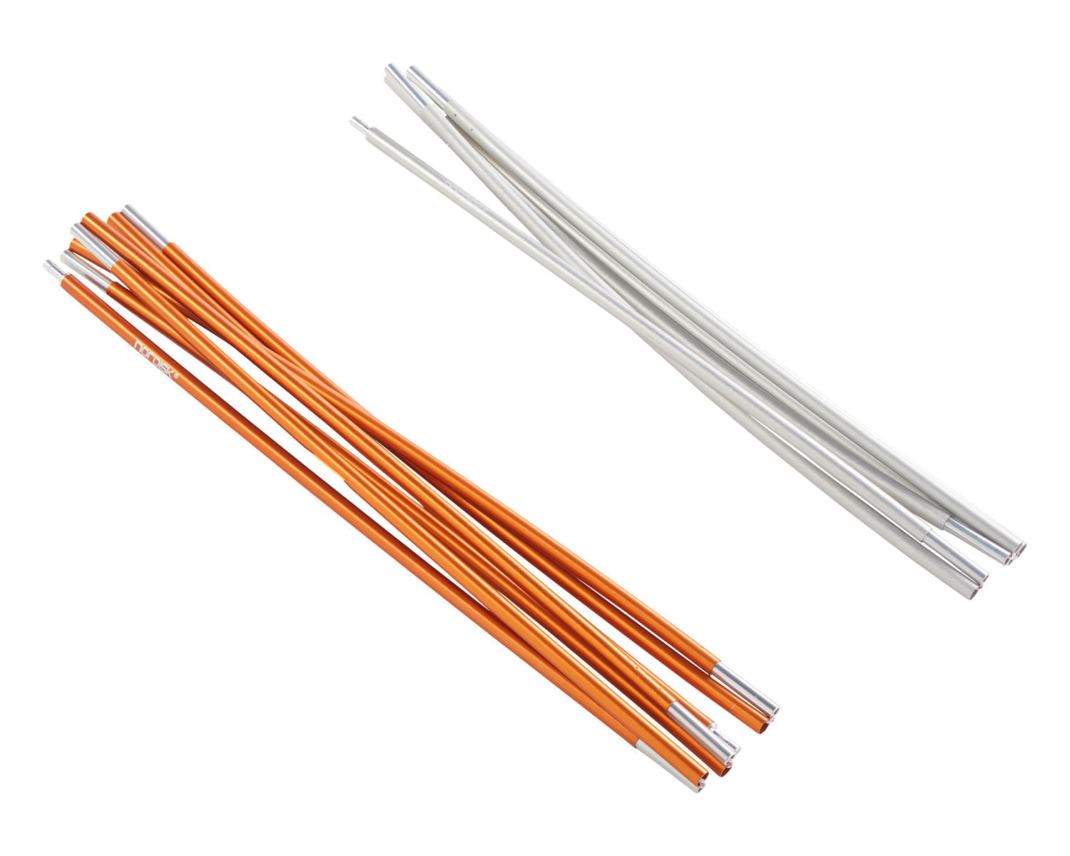 Halland 2 PU Reservestænger - Aluminium