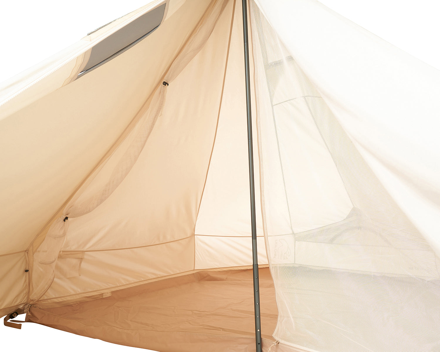 Jarnvid 8 Glampingtelt - 8 m² | 4 personer | Sandshell