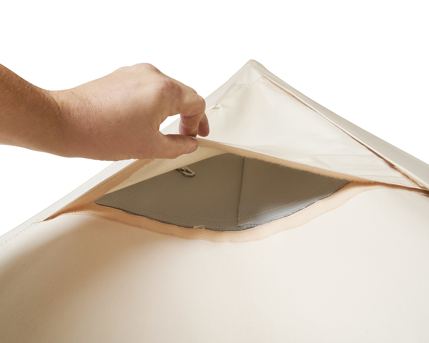 Jarnvid 8 Glampingtelt - 8 m² | 4 personer | Sandshell