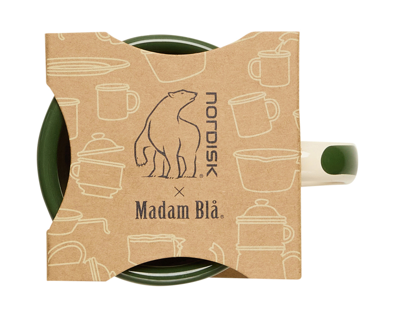 Madam Blå Kop 250ml - Cream
