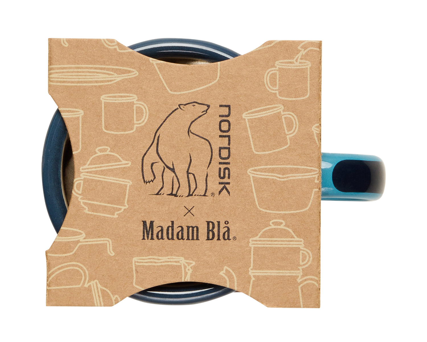 Madam Blå Kop 250ml - Sky Blue