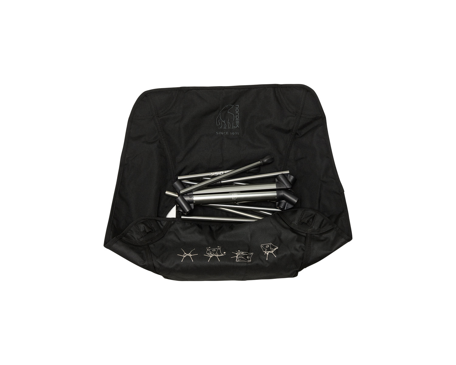 Marielund Campingstol - Black