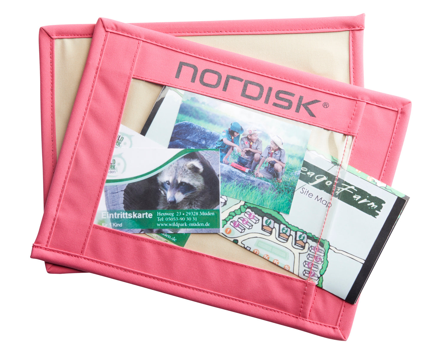 Name Boards (2 stk.) - Azalea Cherry Pink