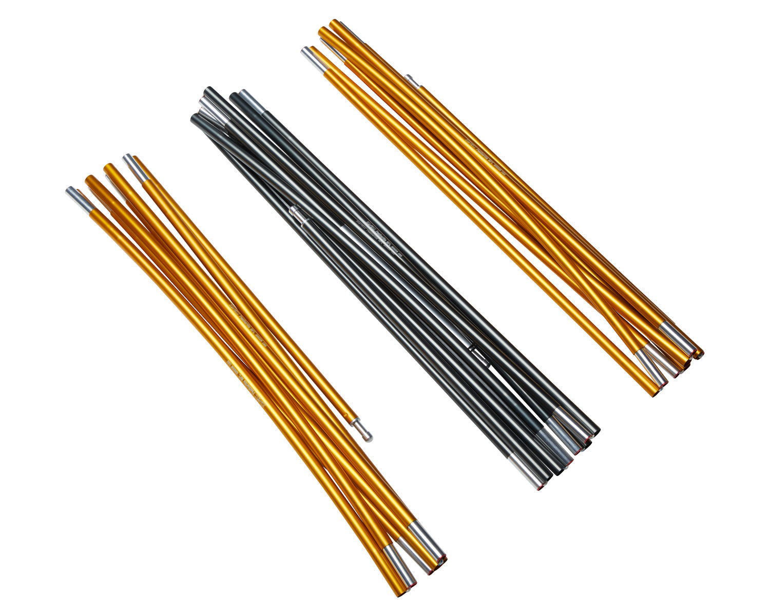 Oppland 2 LW Reservestænger - Mustard Yellow | Aluminium