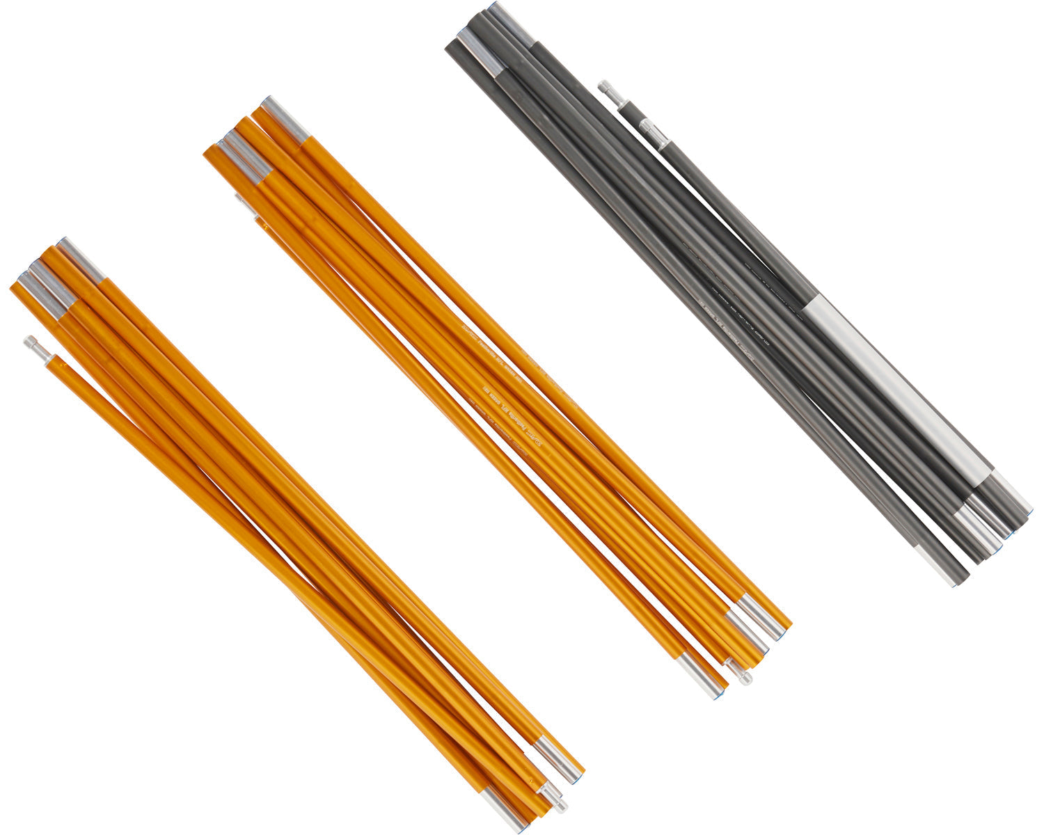 Oppland 3 LW Reservestænger - Aluminium