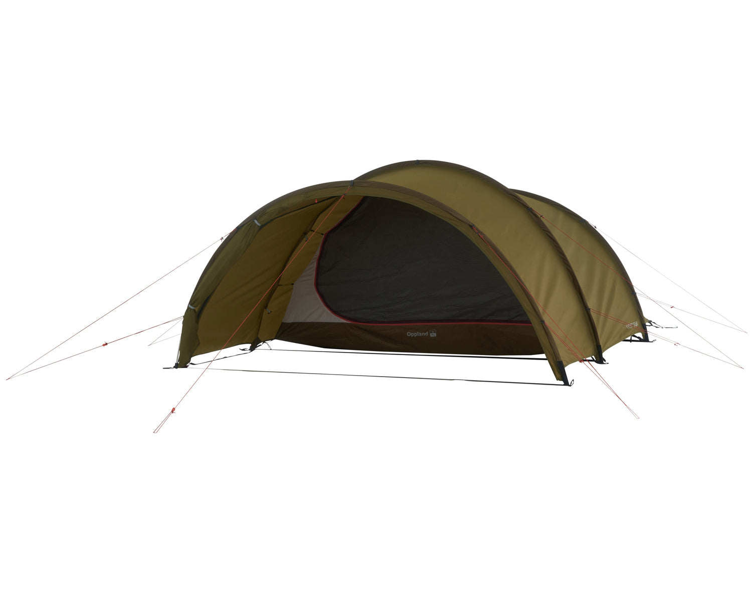 Oppland 4 PU Telt - 4 personer | Dark Olive