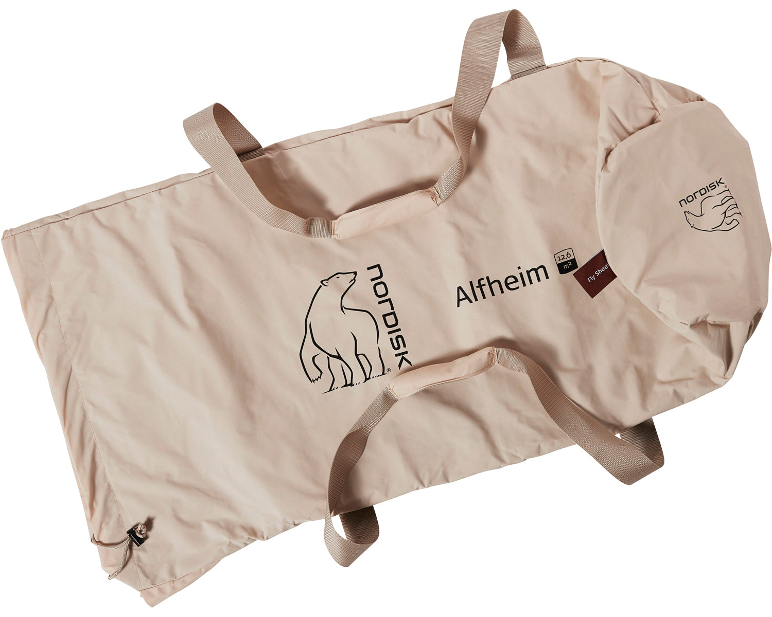 Alfheim 12.6 Pakpose til teltdug - Sandshell