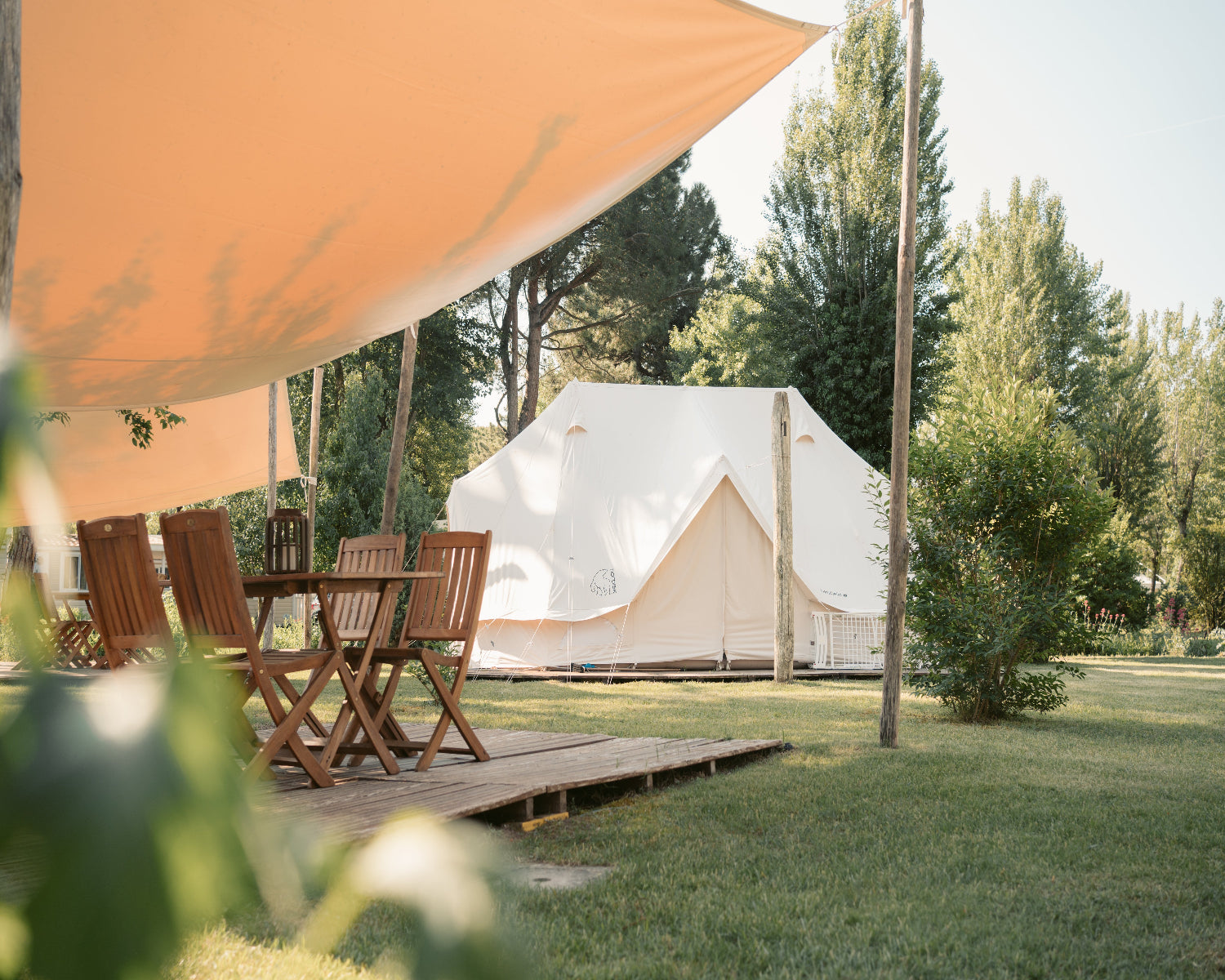 Vanaheim 40 Glampingtelt - 40 m² | 20 personer | Sandshell