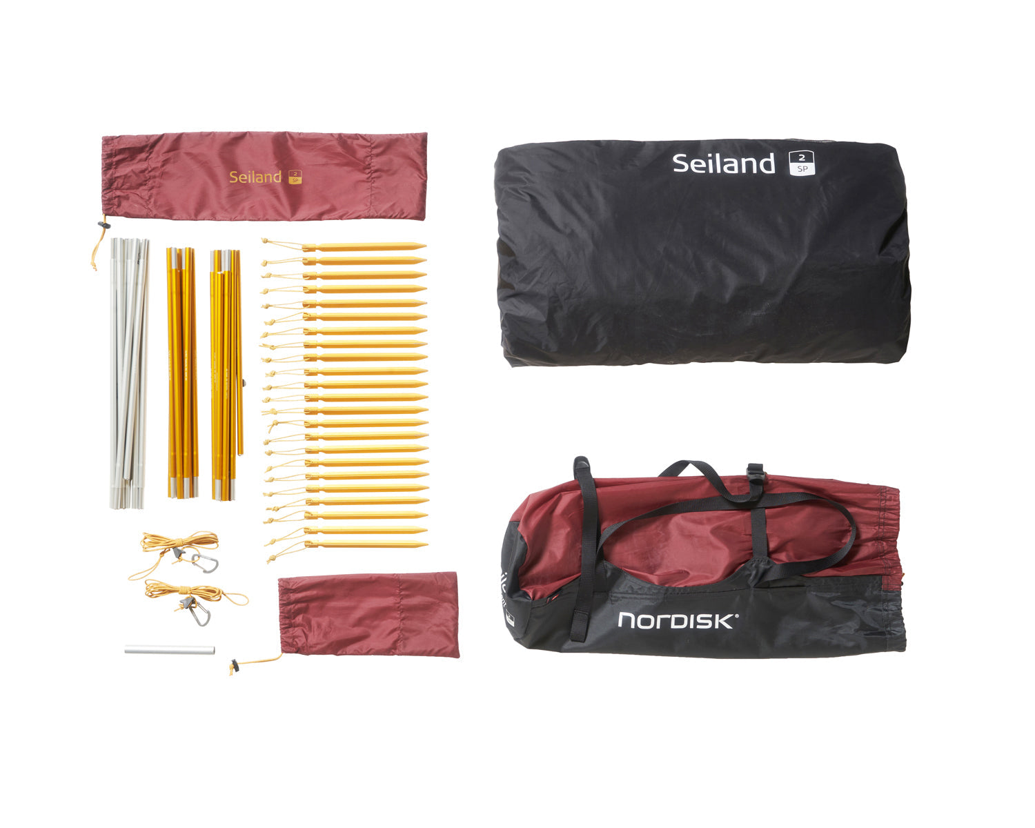 Seiland 2 SP Telt - 2 personer | Burnt Red