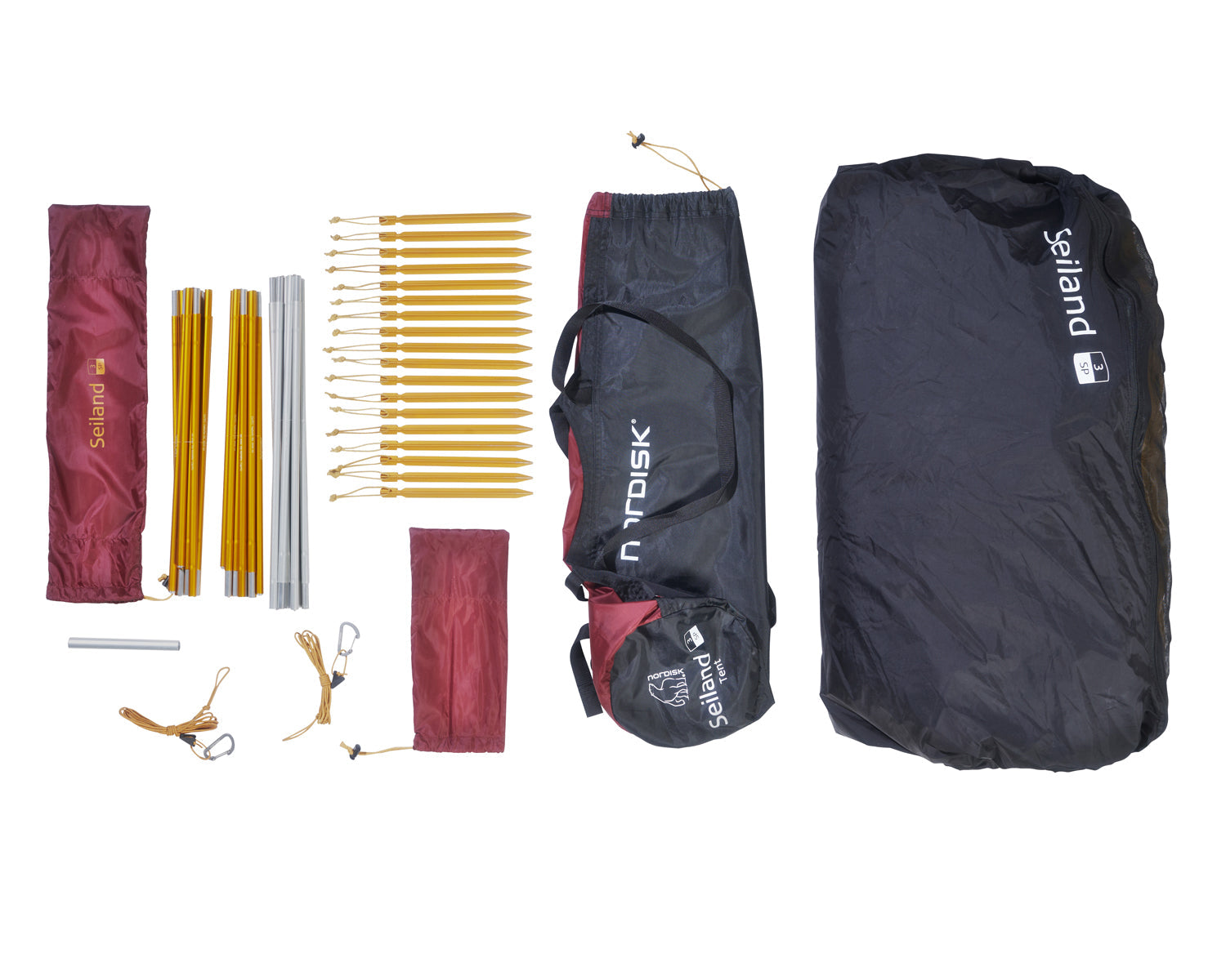 Seiland 3 SP Telt - 3 personer | Burnt Red