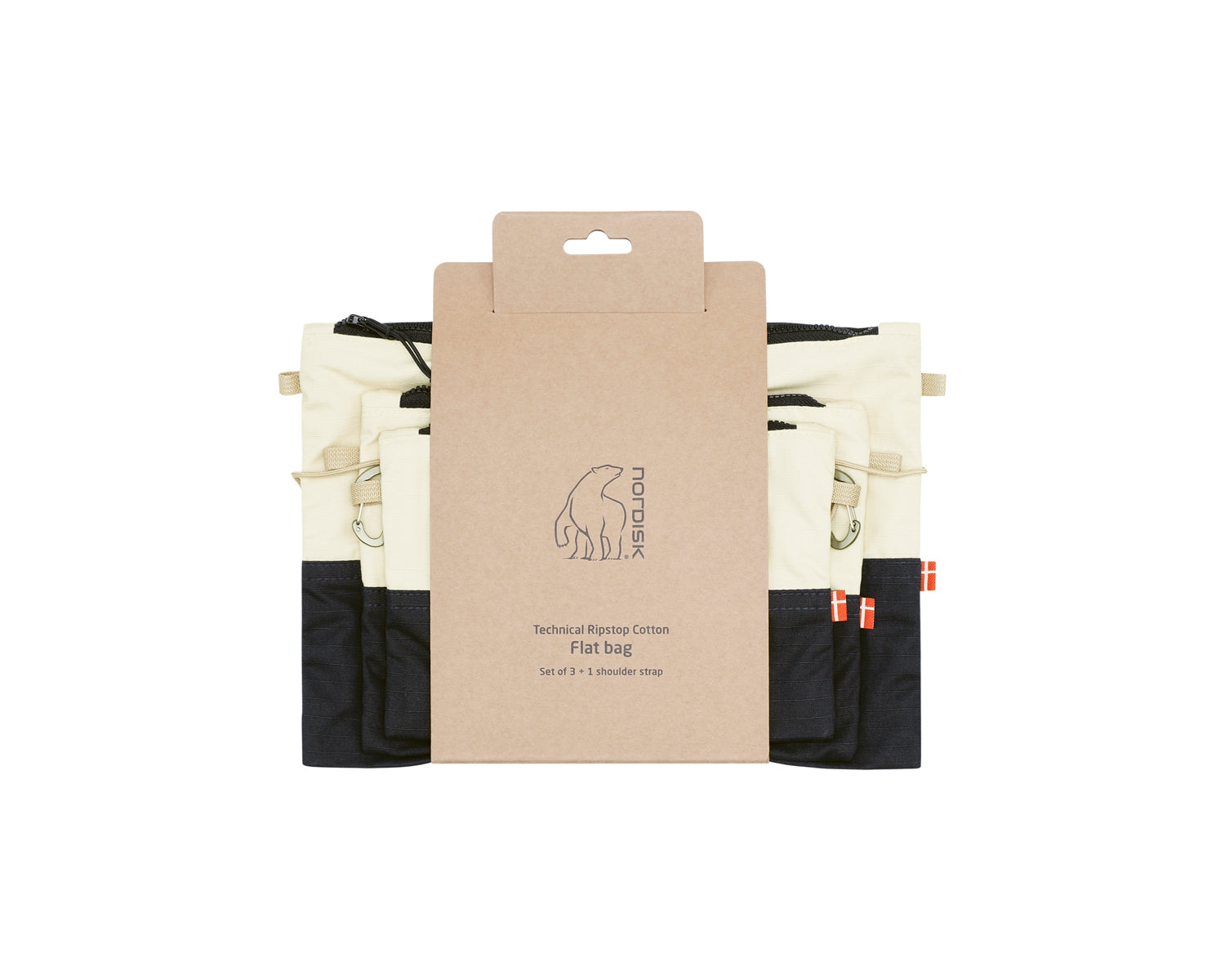 Skive Flat Bags (sæt med 3 stk.) - Tasker | Sandshell