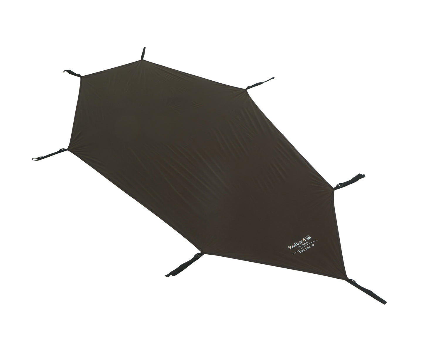 Svalbard 1 PU/SI Teltunderlag - Demitasse Brown