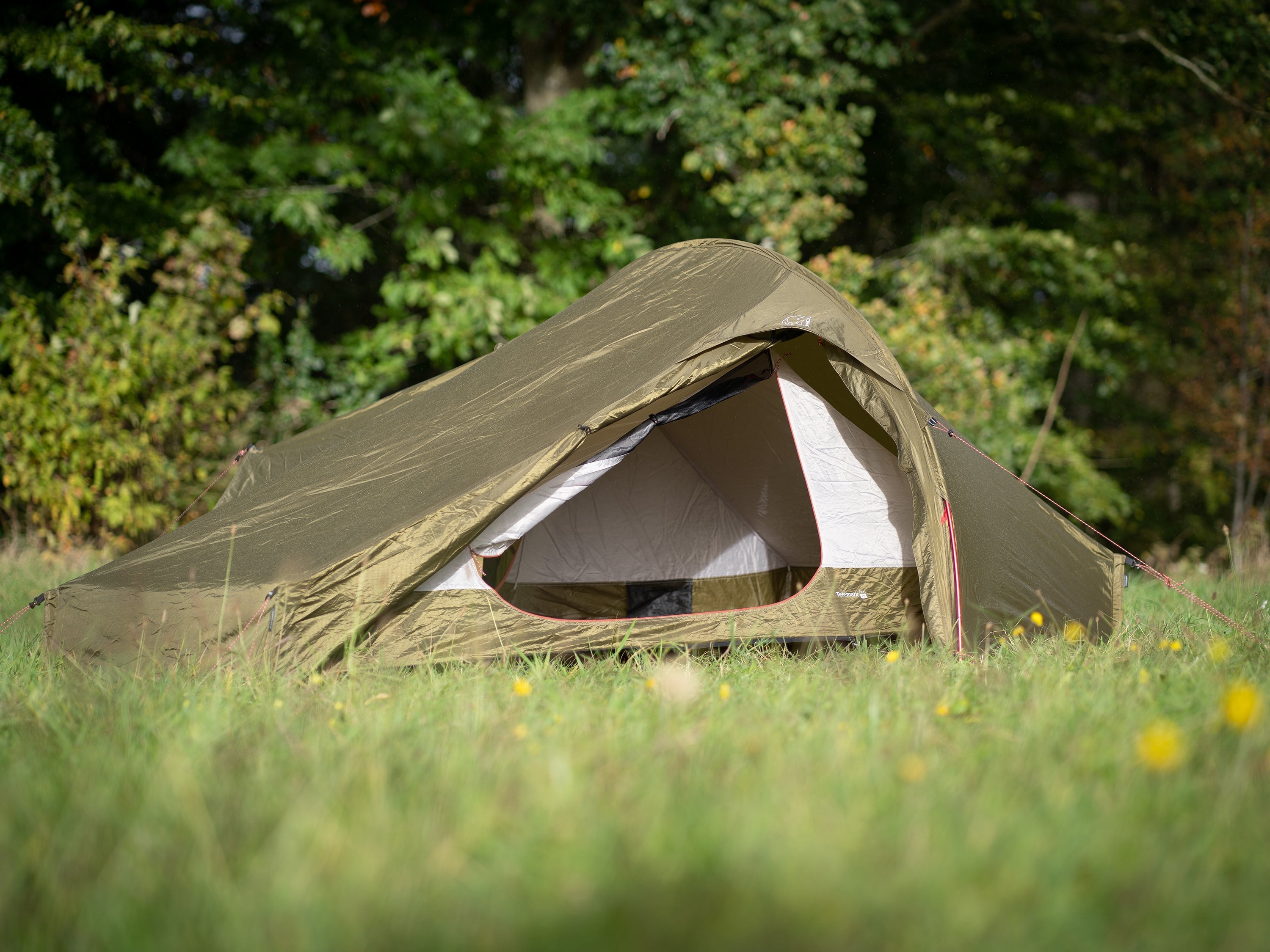 Telemark 2.2 PU Telt - 2 personer | Dark Olive