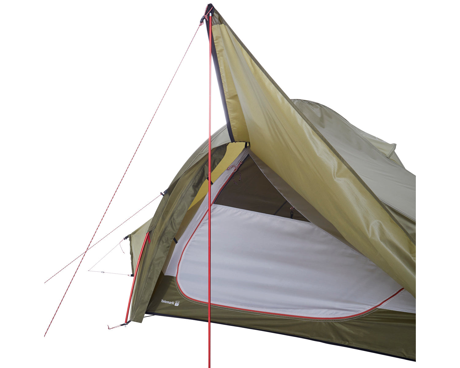 Telemark 2.2 PU Telt - 2 personer | Dark Olive