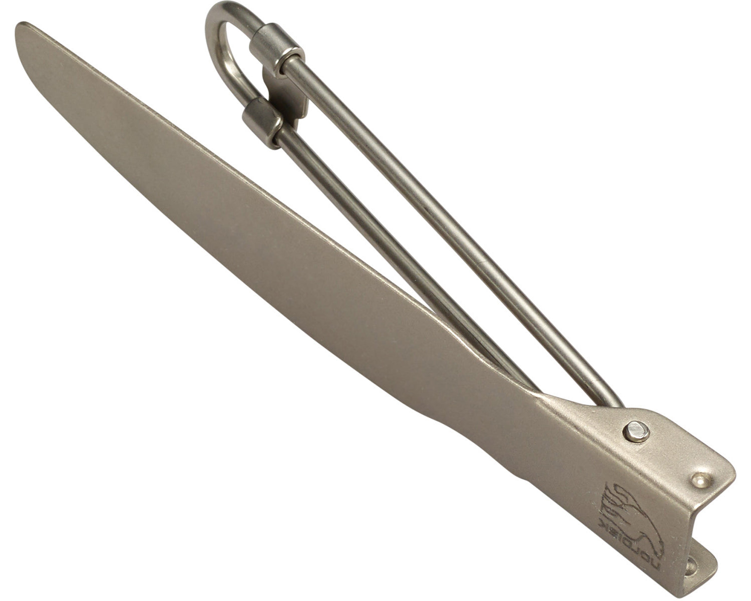 Foldbar Kniv Titanium - Matt Silver