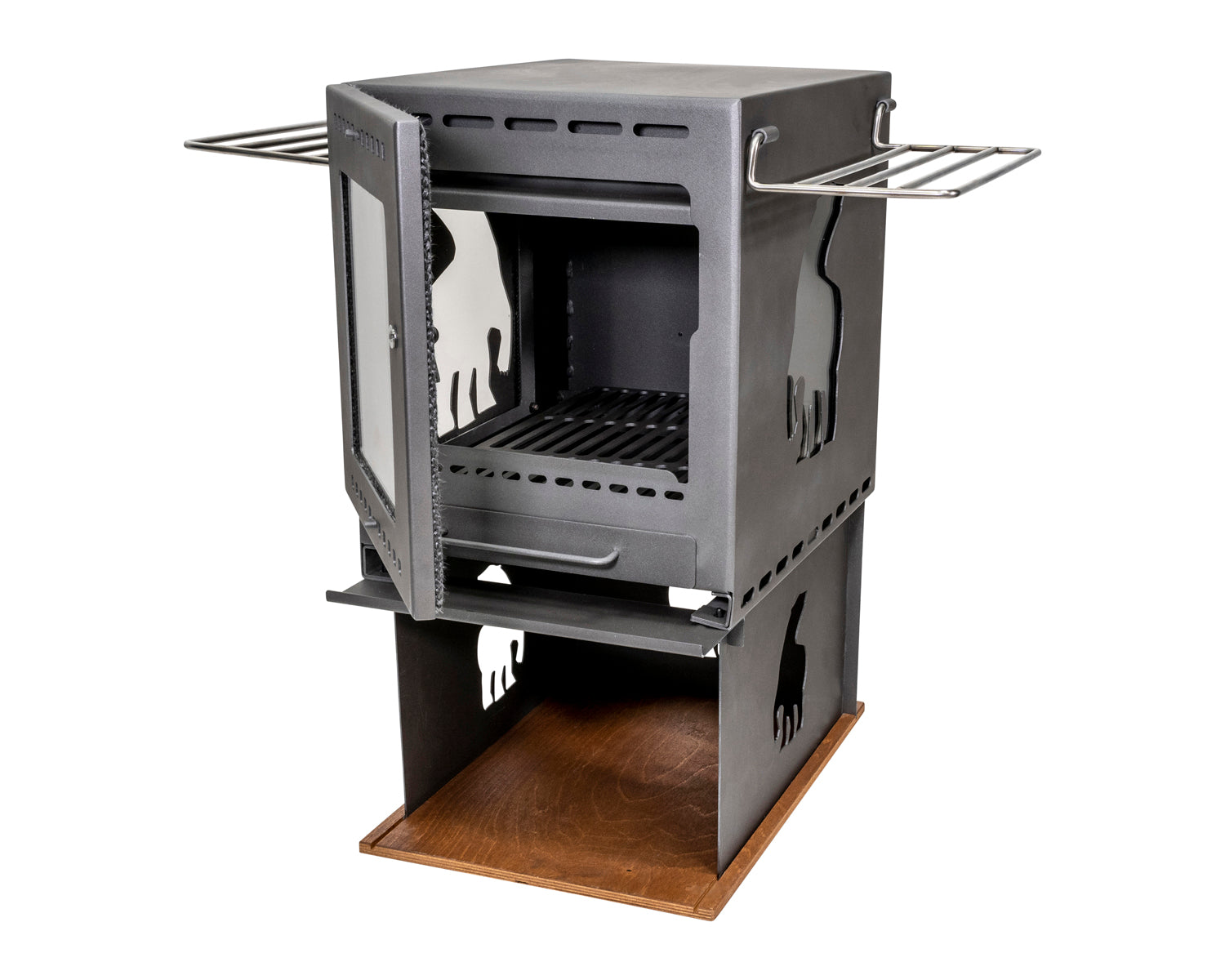 Torden Wood Burner Set - Black