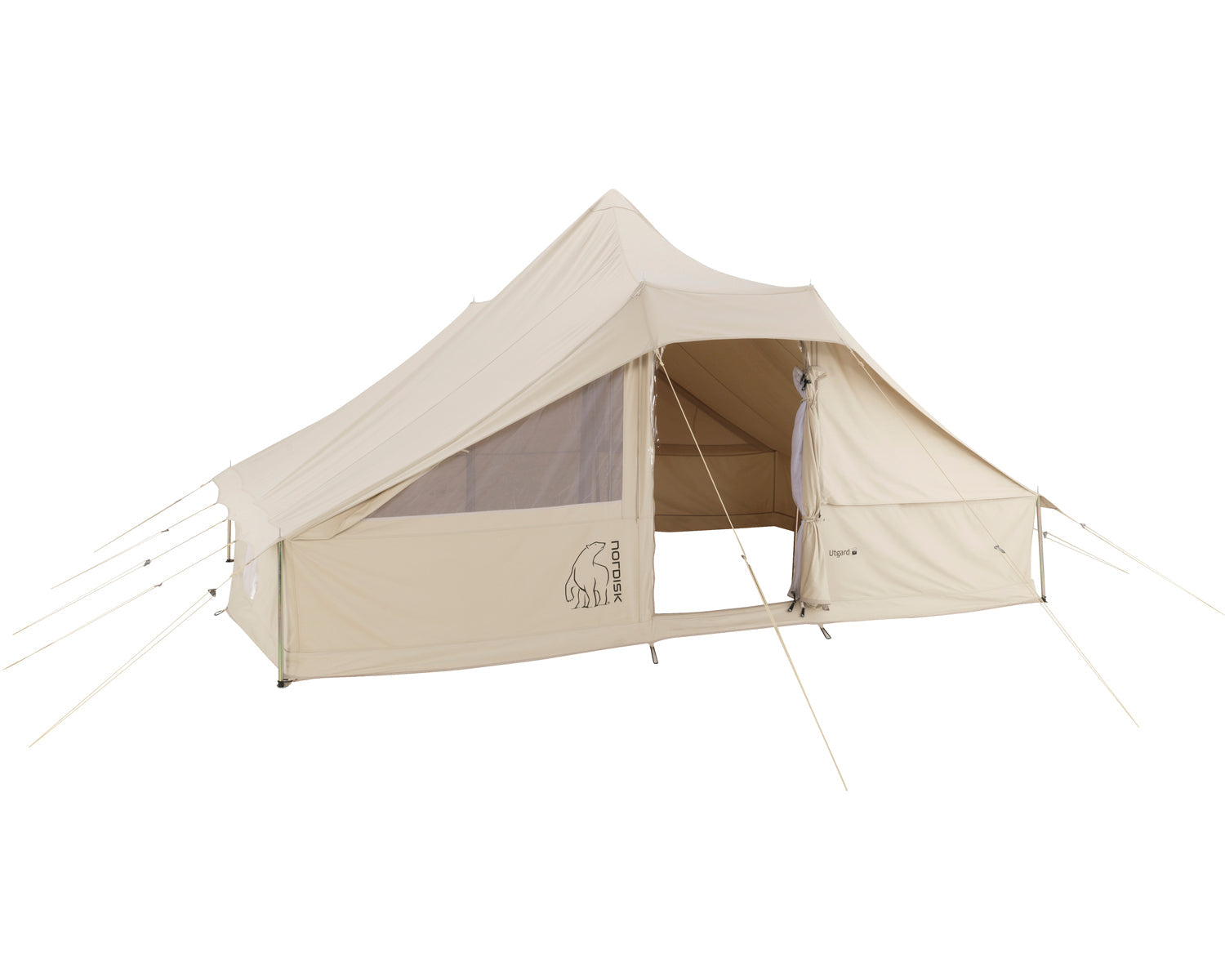 Utgard 13.2 Glampingtelt - 13.2 m² | 6 personer | Sandshell