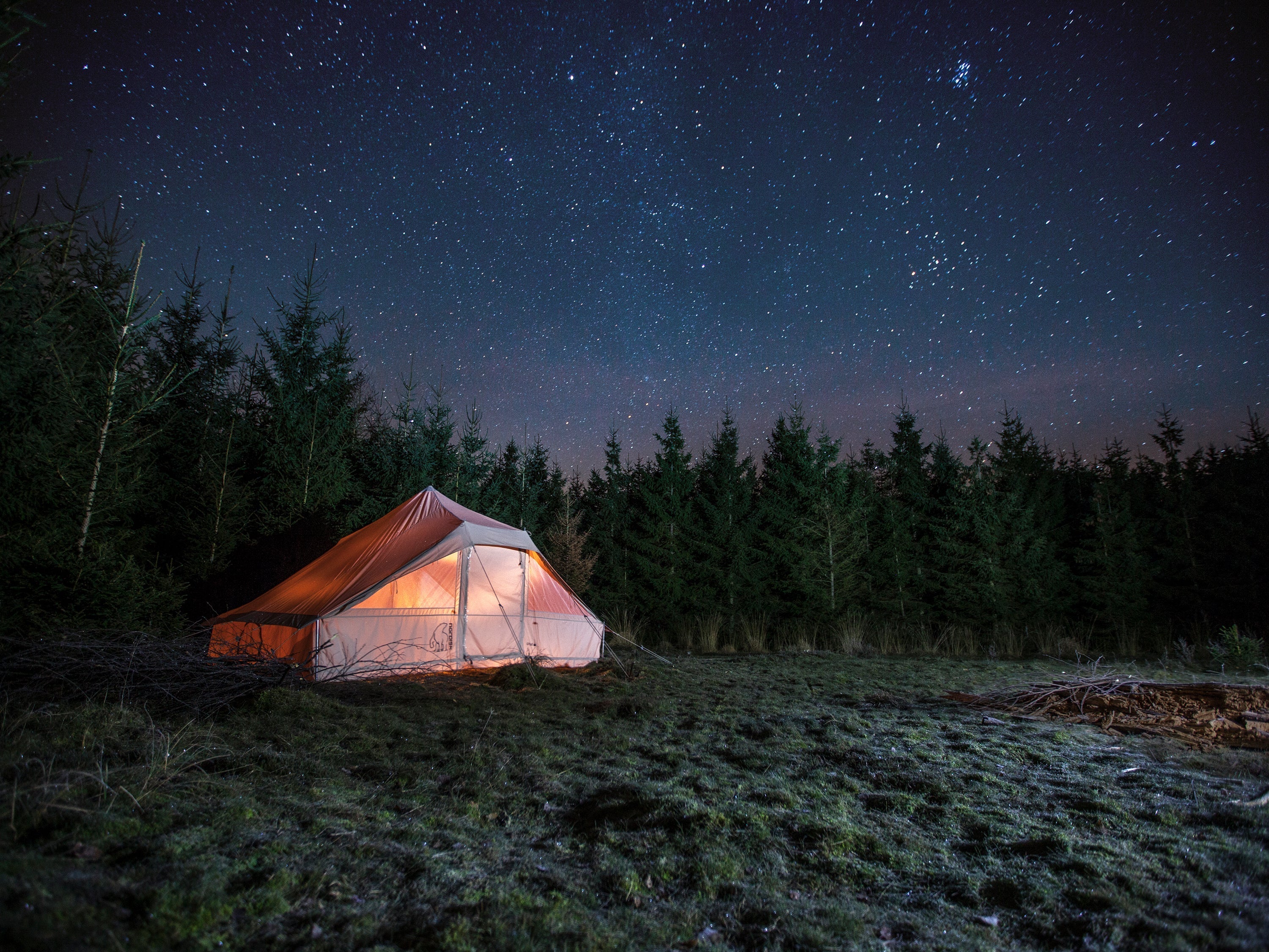 Utgard 13.2 Glampingtelt - 13.2 m² | 6 personer | Sandshell