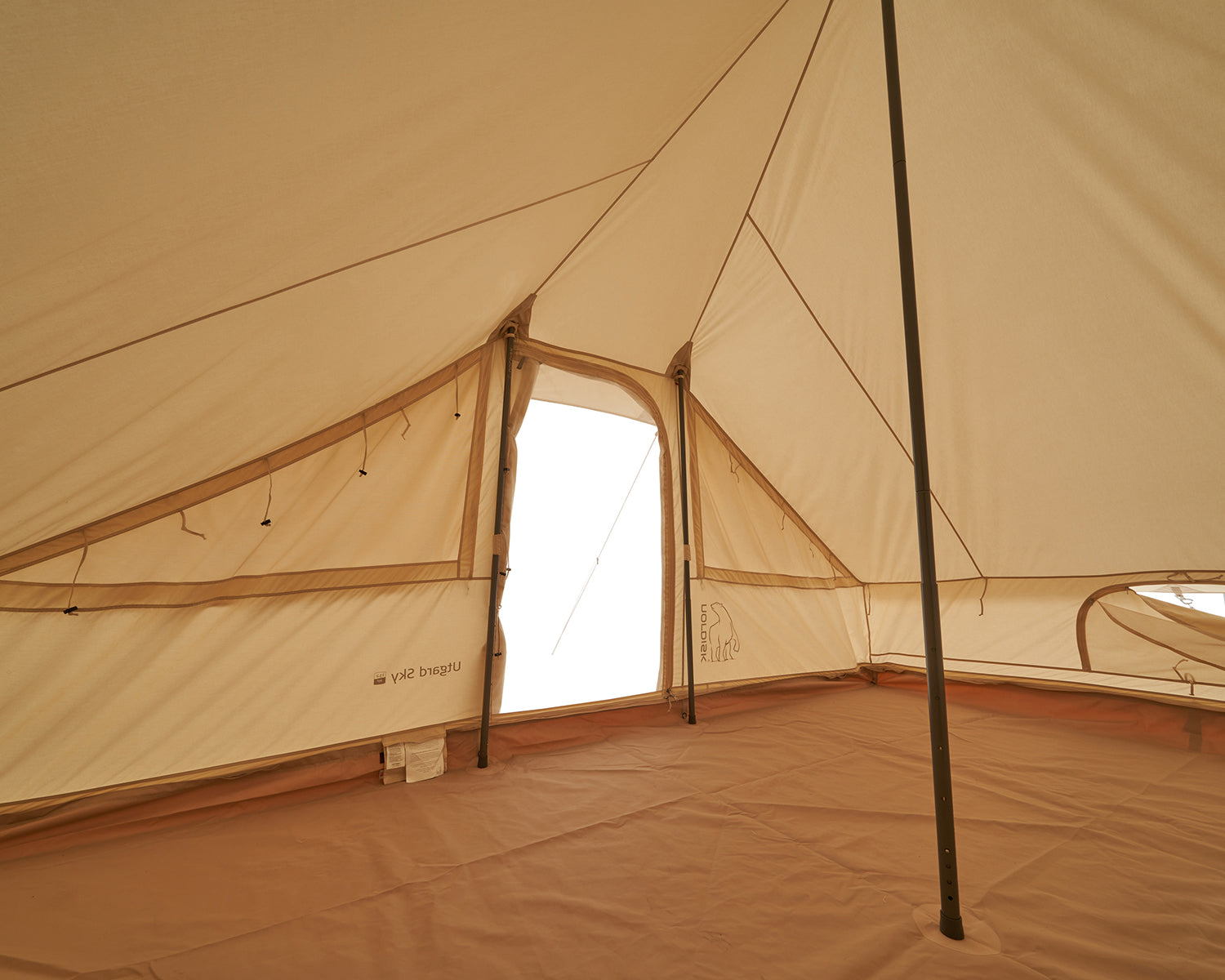 Utgard Sky 13.2 Glampingtelt - 13.2 m² | 6 personer | Sandshell