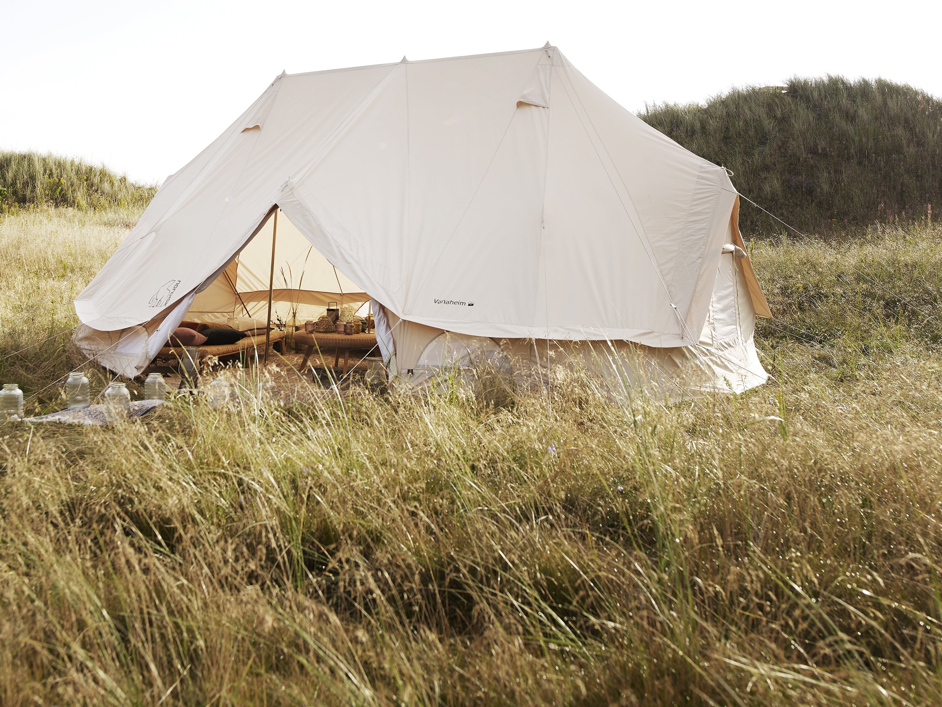 Vanaheim 24 Glampingtelt - 24 m² | 16 personer | Sandshell
