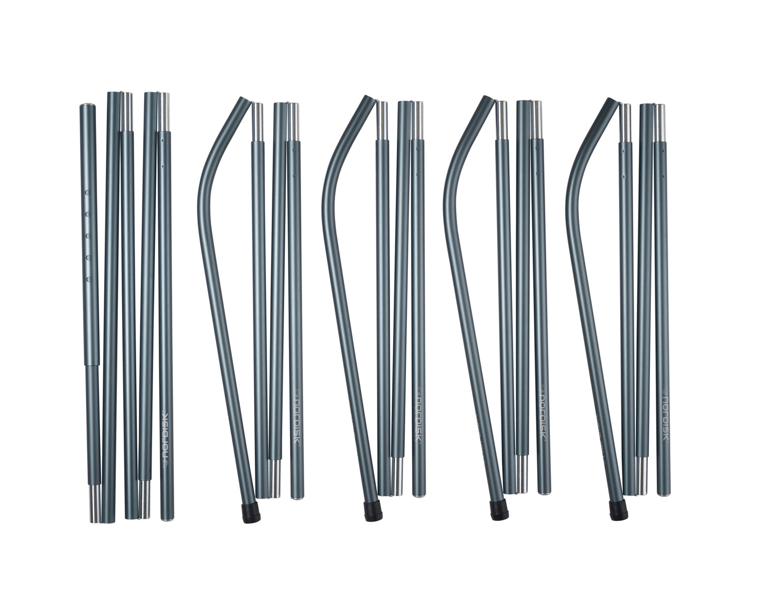 Vimur 4.8 Reservestænger - Aluminium