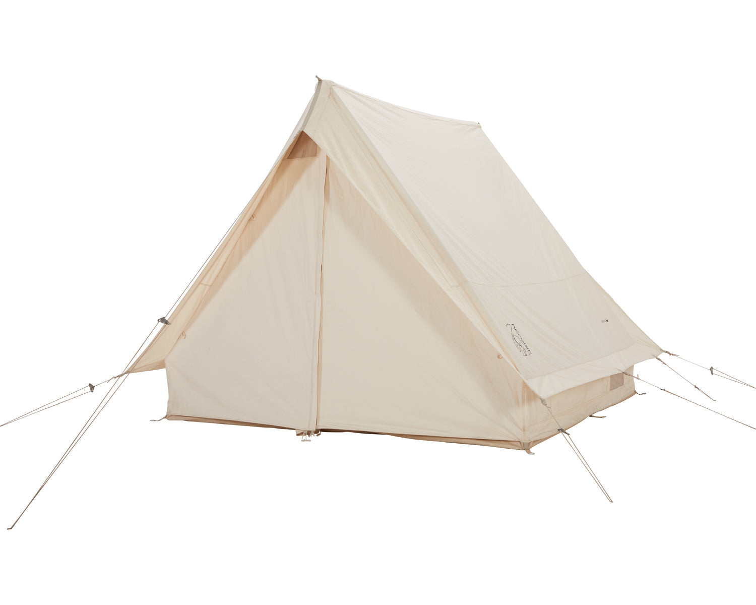 Vimur 5.6 Glampingtelt - 5.6 m² | 4 personer | Sandshell