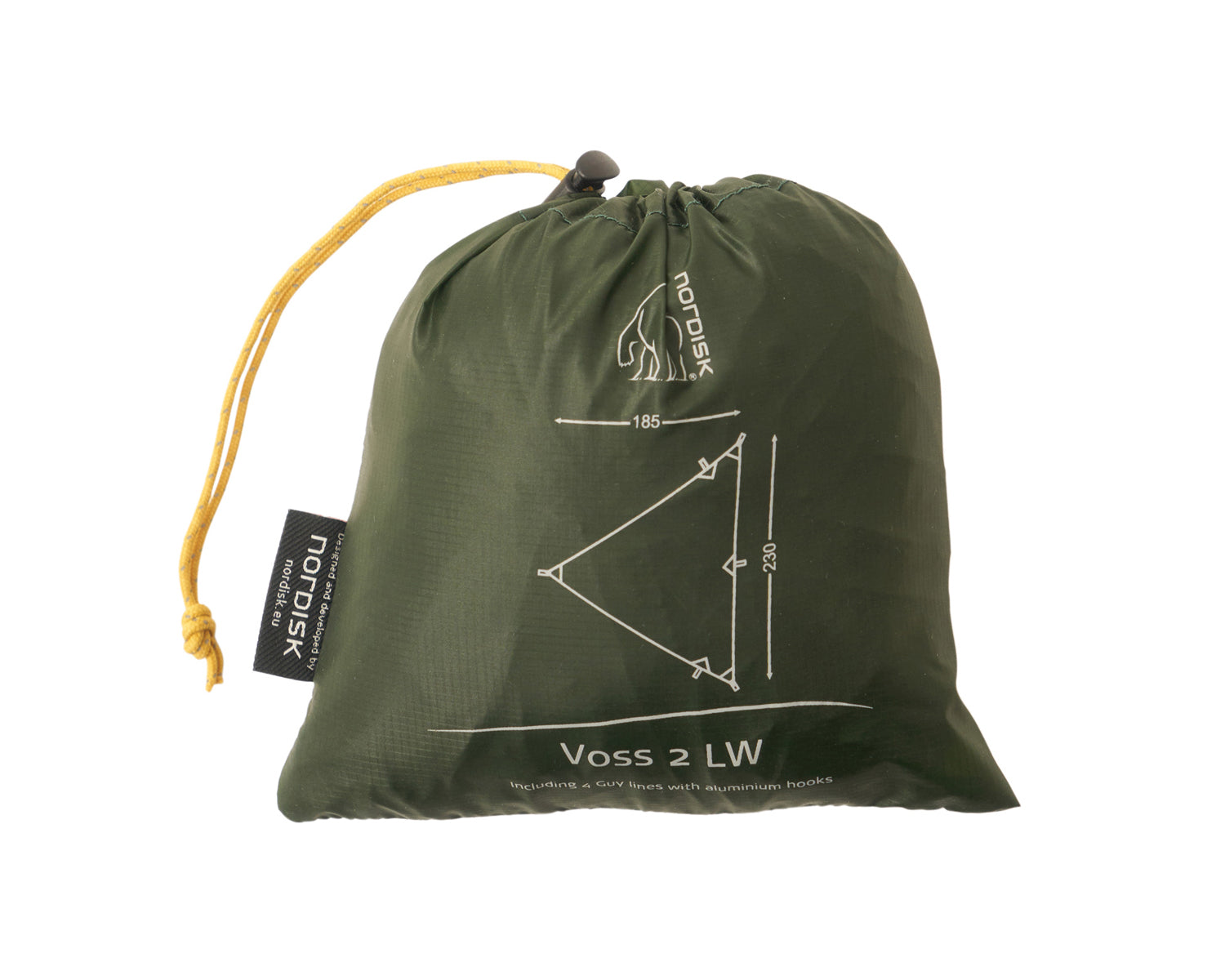 Voss 2 LW Tentwing - 2 m² | Forest Green