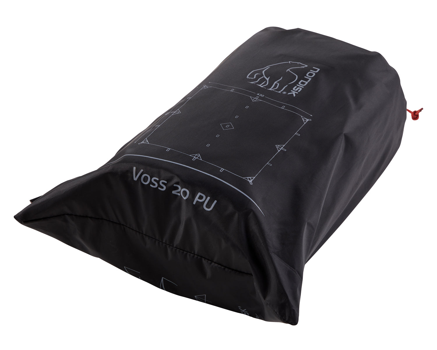Voss 20 PU Tarp - 20 m² | Dark Olive