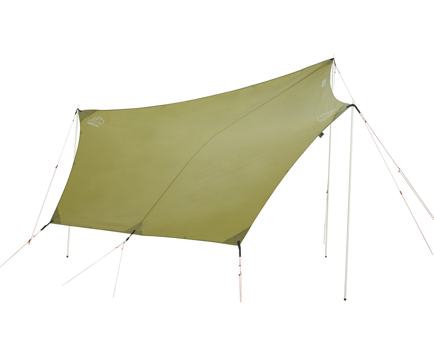 Voss Diamond PU Tarp - Dark Olive