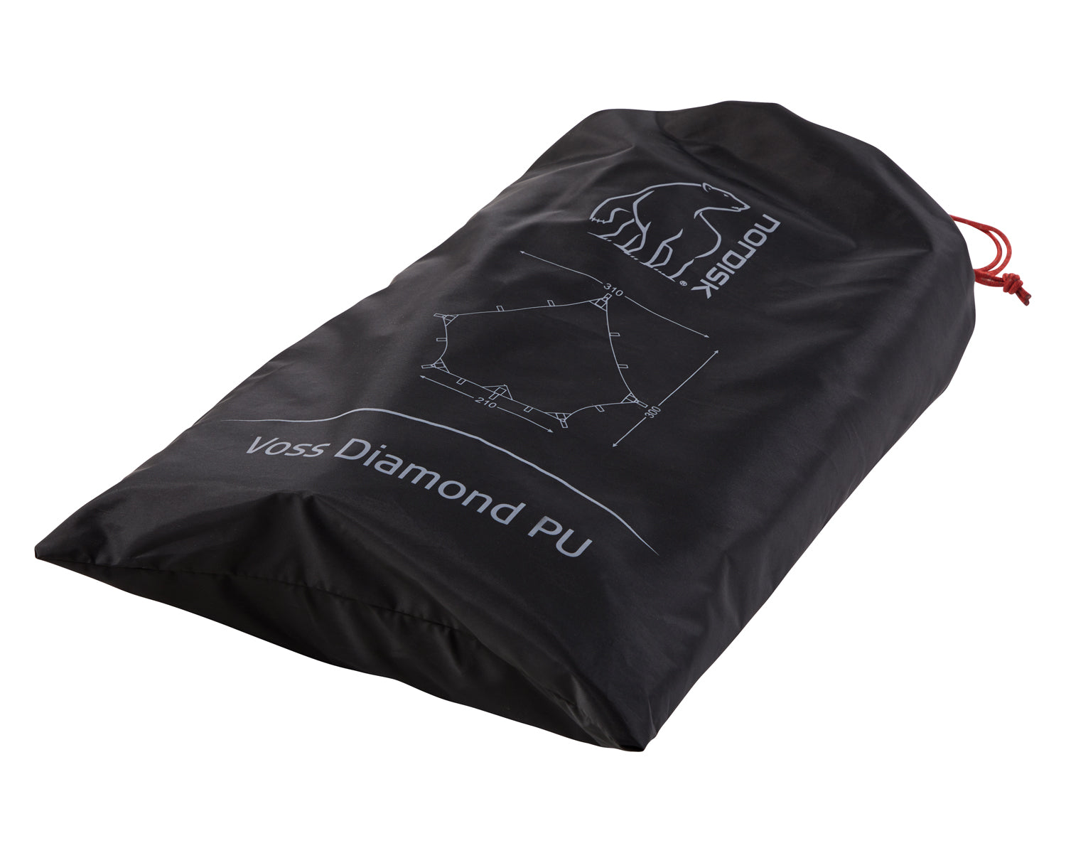 Voss Diamond PU Tarp - Dark Olive