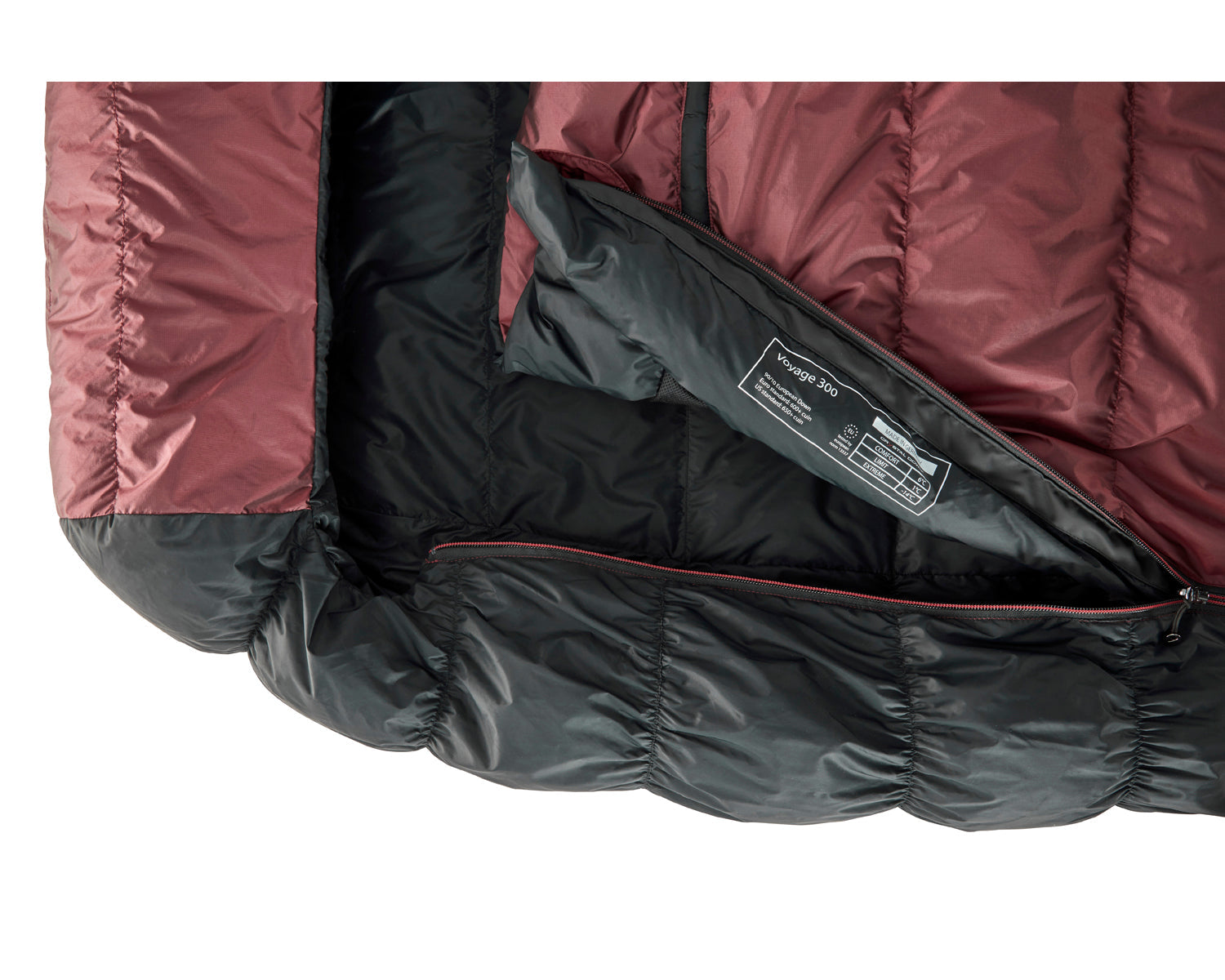 Voyage 300 Sovepose - Right Zip | Ribbon Red