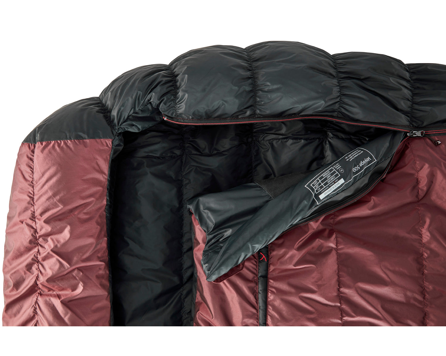 Voyage 500 Sovepose - Left Zip | Ribbon Red