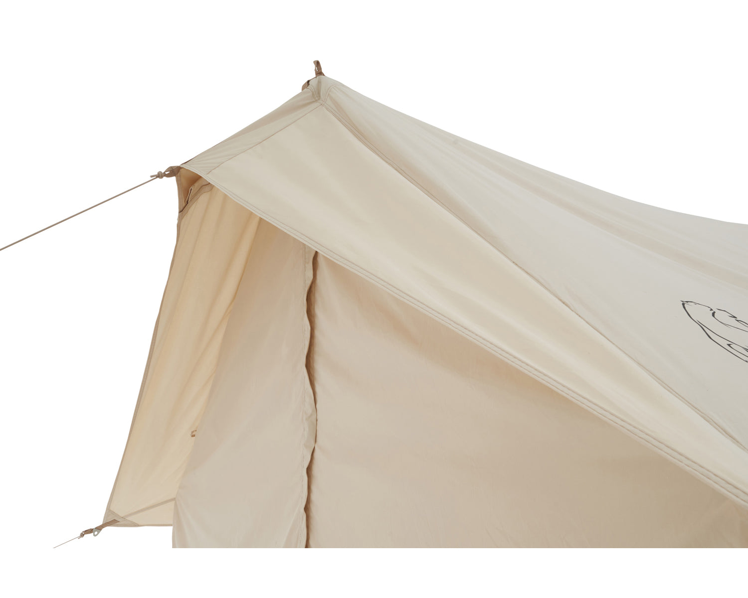 Ydun Sky 5.5 Glampingtelt - 5.5 m² | 4 personer | Sandshell